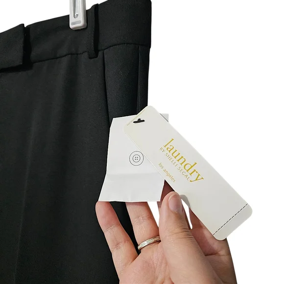 Laundry by Shelli Segal Black Dress Pants - Size 8 - Picture 5 of 9